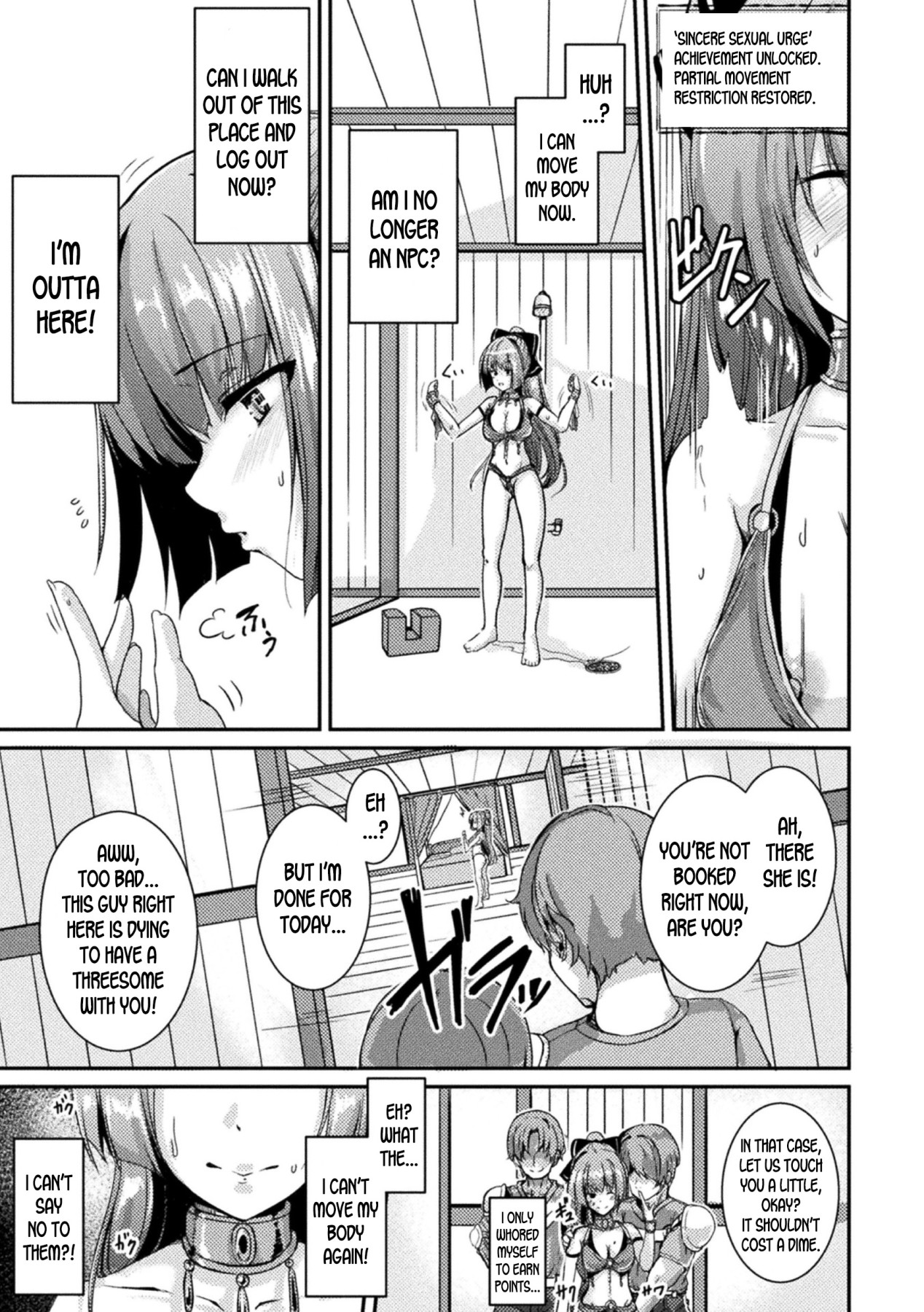 Hentai Manga Comic-The Feminization Bug in the Eroge World!-Read-13